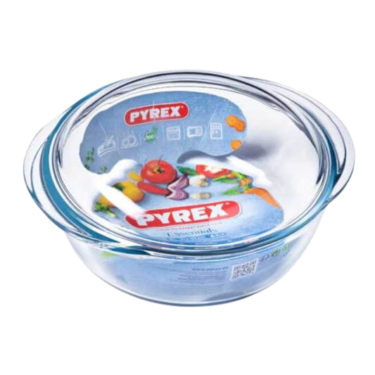 PYREX Kitchenware PYREX - 2.1 liter Round Casserole with lid