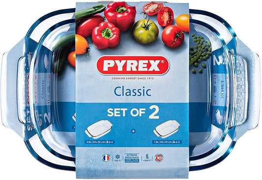 PYREX Kitchenware PYREX - Classic Roaster Set