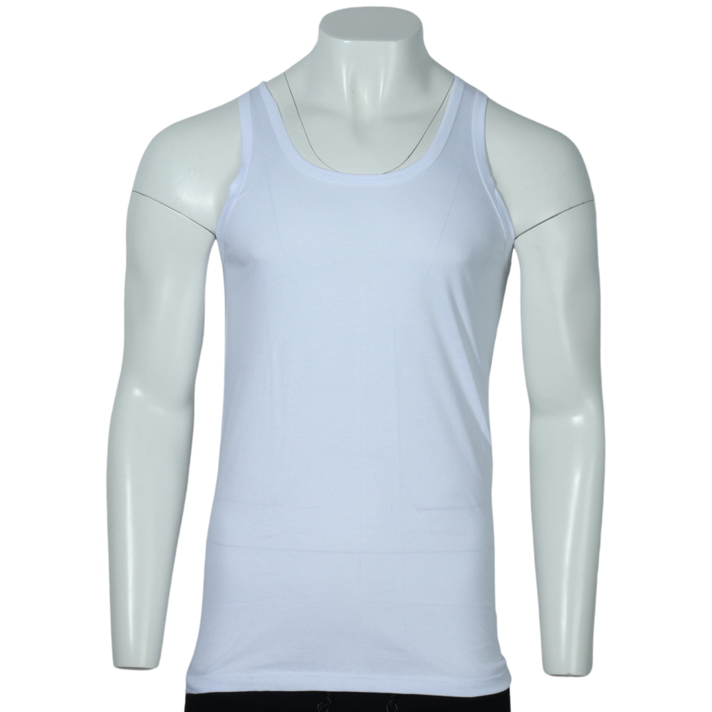 Q-EN Mens Underwear S / White Q-EN - Mens cotton tank top