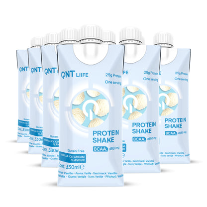 QNT Sports Supplements Vanilla QNT - Protein Shake 25g 12*330ml