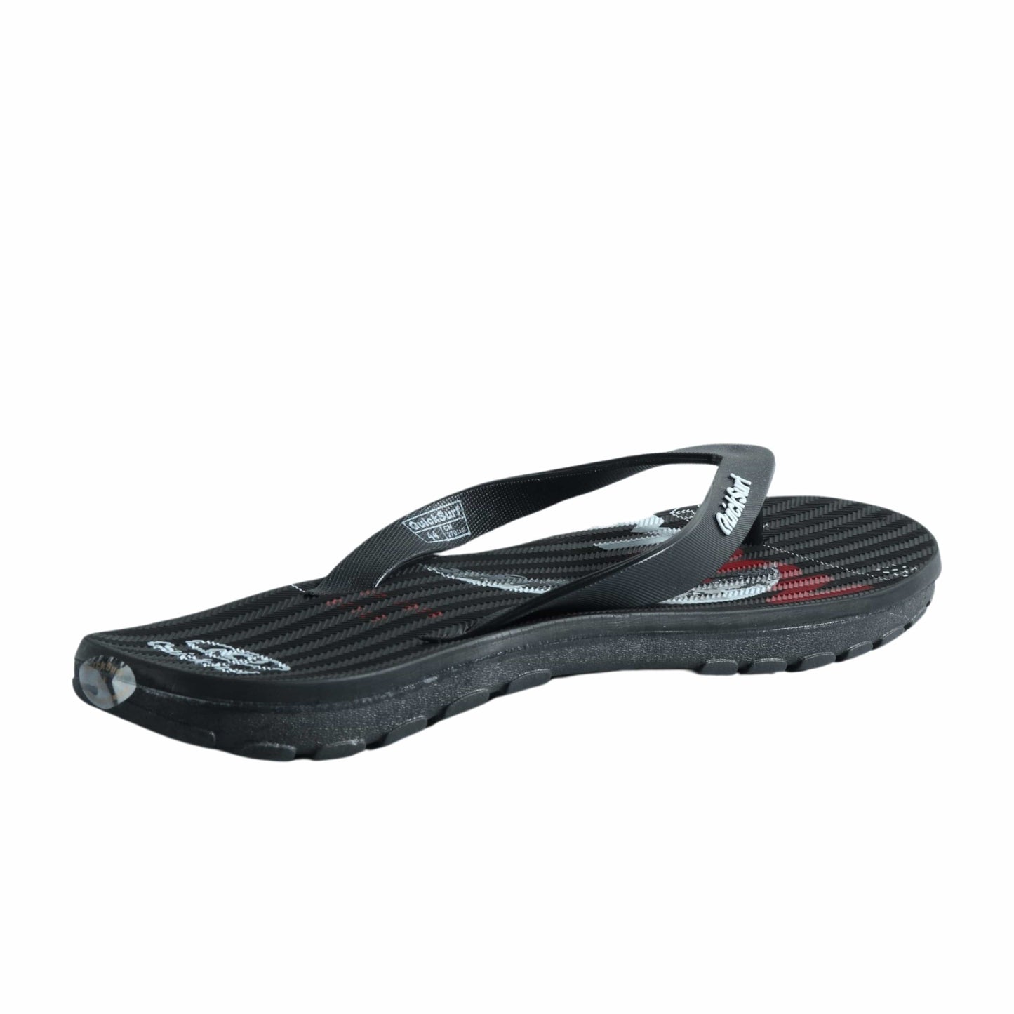 QUICK SURF Mens Shoes 44 / Black QUICK SURF - Moon Printed Slipper