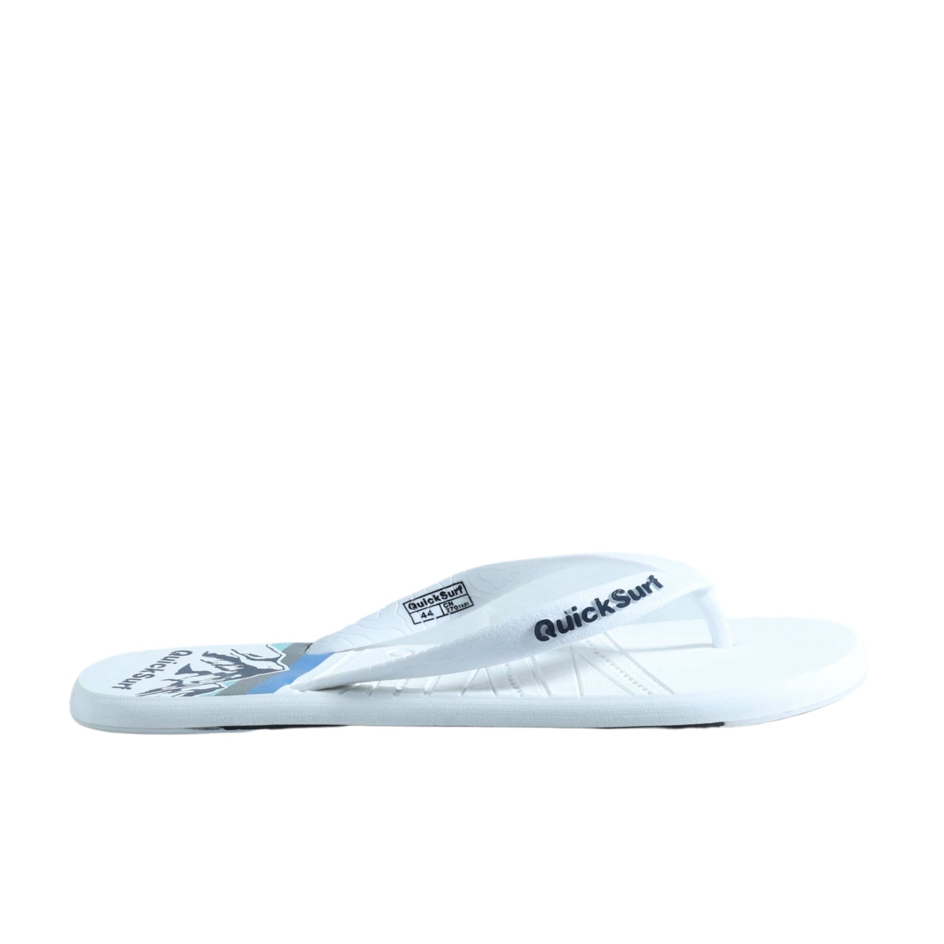 QUICK SURF mens shoes 44 / White QUICK SURF - Mountains Printed Slipper