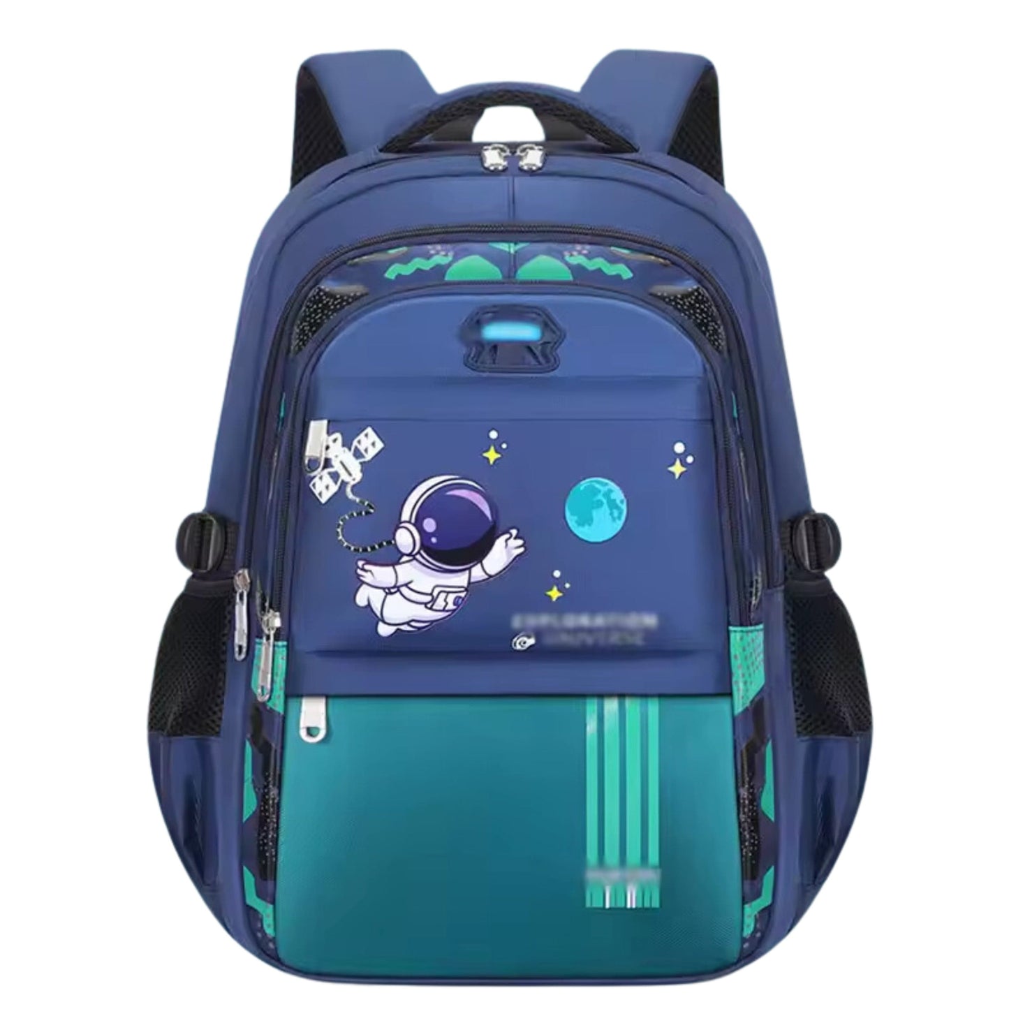 QUNYOU School Bags Green QUNYOU -  Cartoon Astronaut Student Backpack Oxford Primary