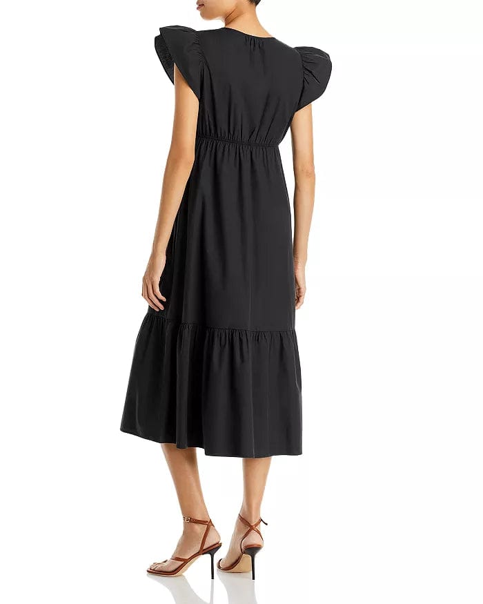 RAILS Womens Dress XS / Black RAILS - Tina Keyhole Midi Dress