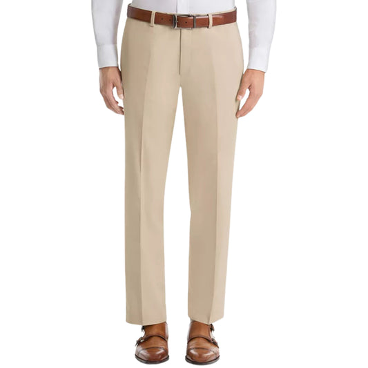RALPH LAUREN Mens Bottoms 36W x 32L / Beige RALPH LAUREN -  UltraFlex Classic-Fit Cotton Pants