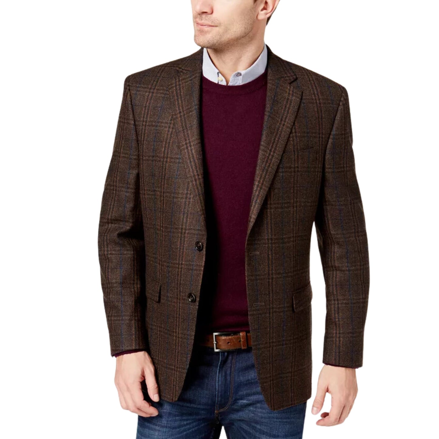 RALPH LAUREN Mens Jackets S / Brown RALPH LAUREN - Men's Classic Blazer