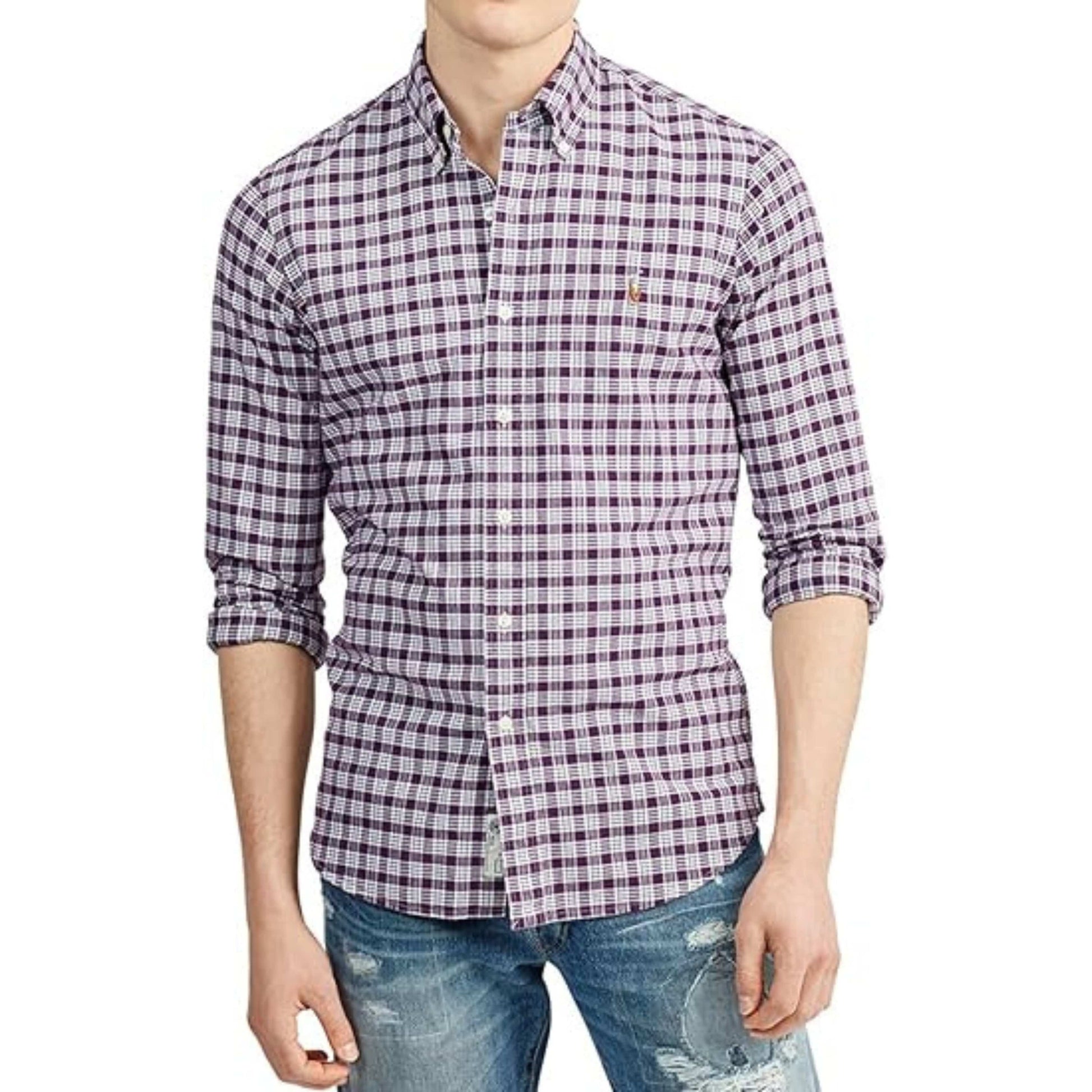 RALPH LAUREN Mens Tops XXL / Multi-Color RALPH LAUREN - Classic Fit Button-Down Shirt
