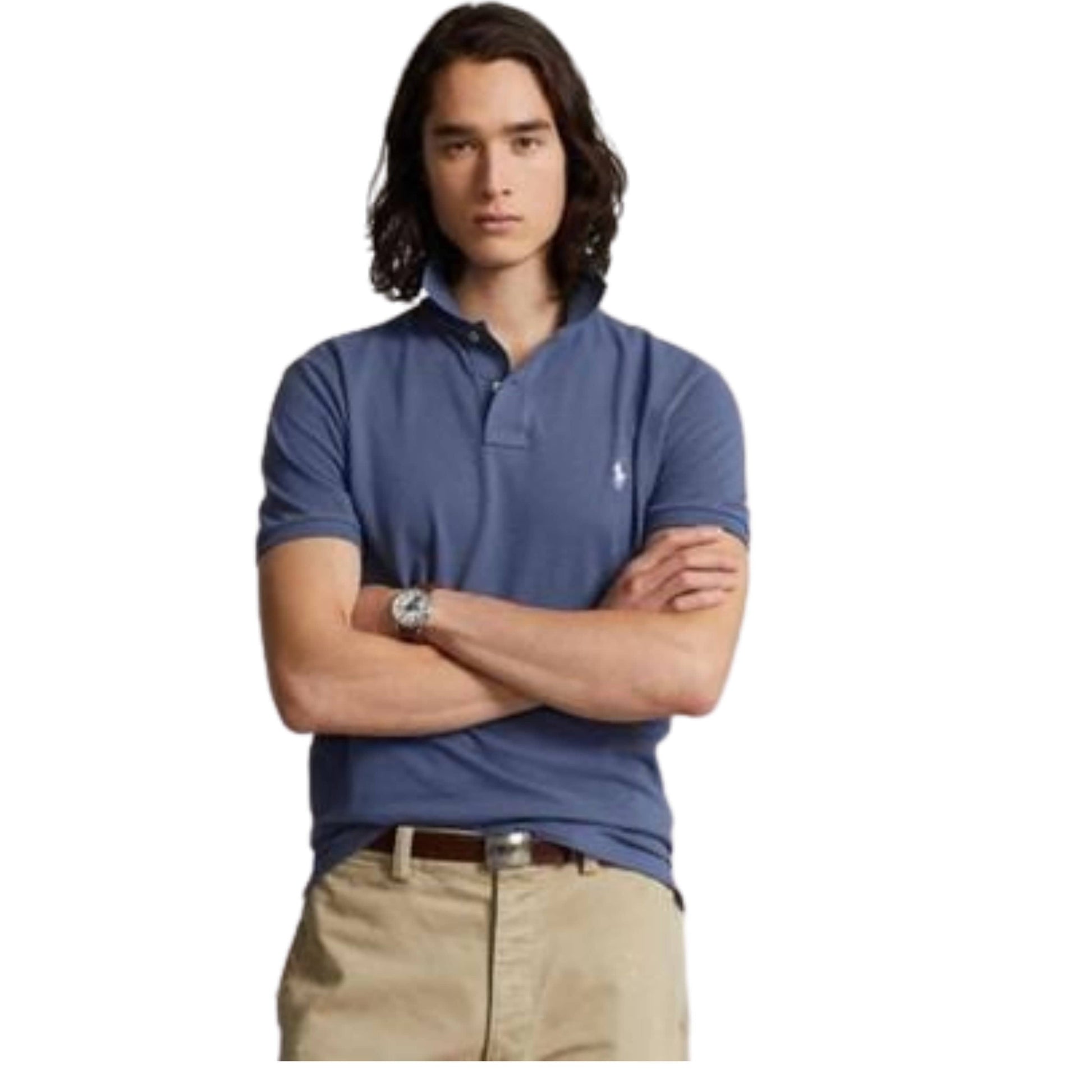 RALPH LAUREN Mens Tops RALPH LAUREN - Classic-Fit Mesh Polo