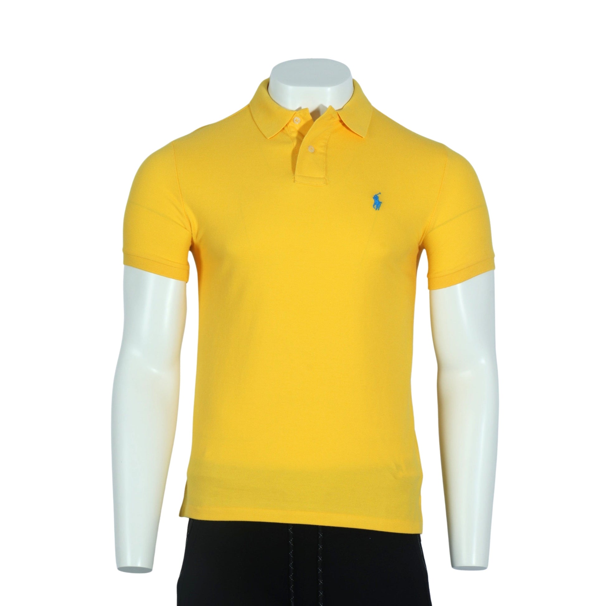 RALPH LAUREN Mens Tops S / Yellow RALPH LAUREN - Collar Neck T-shirt