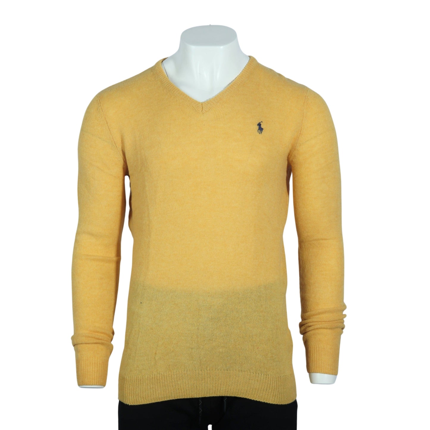 RALPH LAUREN Mens Tops XXL / Yellow RALPH LAUREN - V- neck Polo shirt