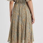 RALPH LAUREN Womens Dress M / Multi-Color RALPH LAUREN - Paisley Georgette Tie-Neck Dress