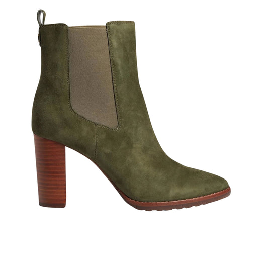 RALPH LAUREN Womens Shoes 42 / Green RALPH LAUREN - Mylah Round Toe Block Boots