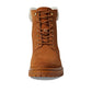 RALPH LAUREN Womens Shoes RALPH LAUREN - Suede Shearling Combat & Lace-up Boots