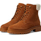 RALPH LAUREN Womens Shoes RALPH LAUREN - Suede Shearling Combat & Lace-up Boots