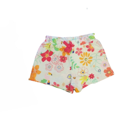 FIRST IMPRESSIONS - Baby - Fuchsia & Misty Blue Floral Shorts