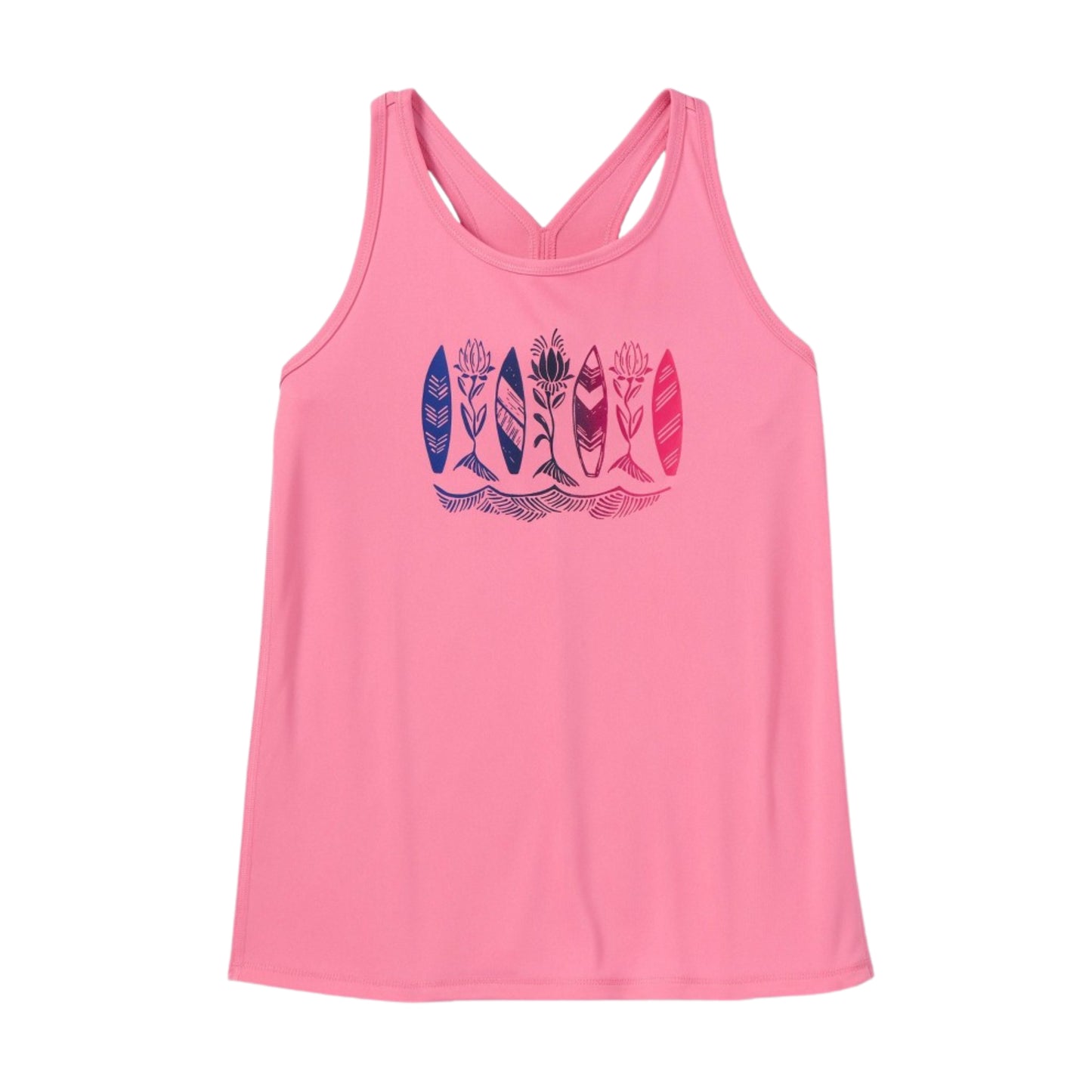 ALL IN MOTION  -  Printed Sleeveless Tank Top