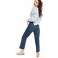 OLD NAVY - High Rise Slouchy Straight Jeans