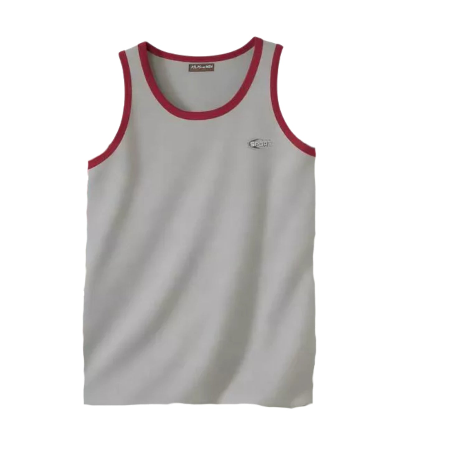 ATLAS FOR MEN - Sleeveless Round  Neck T-Shirts