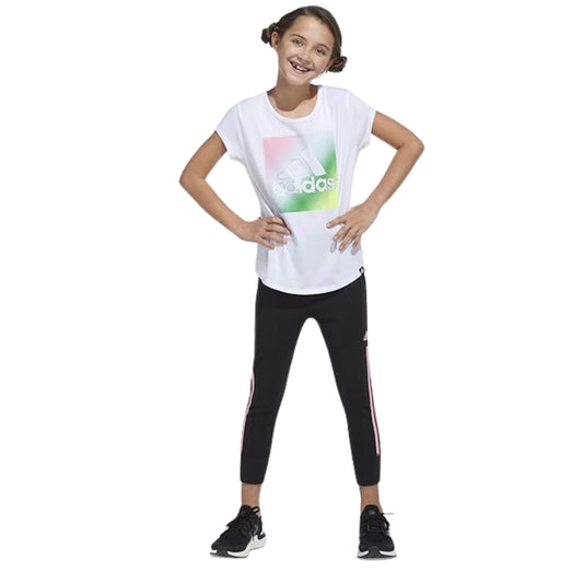 ADIDAS - Kids -  Ombre Logo Graphic T-Shirt