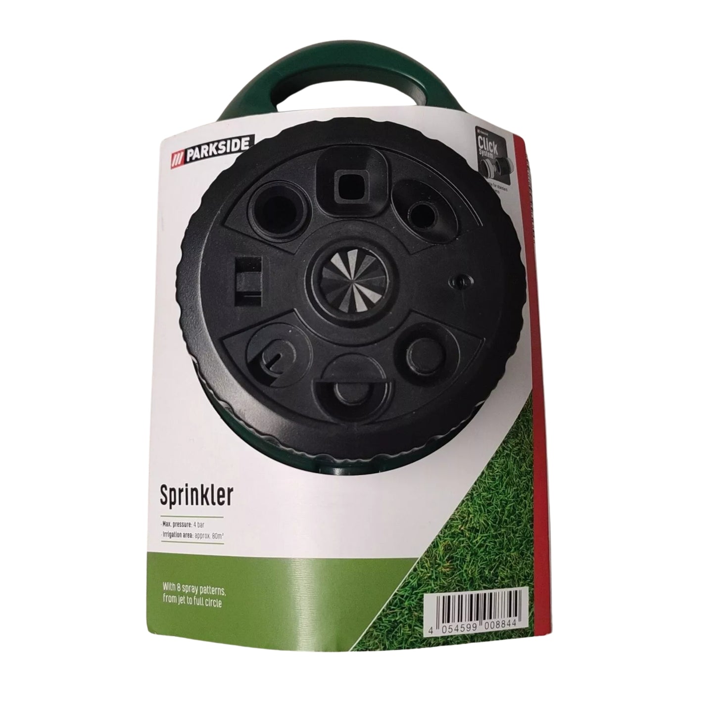 PARKSIDE - Lawn Grass Water Sprinkler Hose Irrigation 8 Function Spray