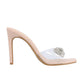 JOURNEE COLLECTION - Strappy Heels Summer Transparent