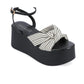 JOURNEE COLLECTION - Faux Leather Platform Sandals