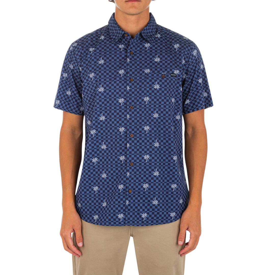 HURLEY - Collared Button-Down Shirt