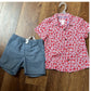 CAT & JACK - Baby -Short Sleeve Button-Down Shirt and Shorts Set