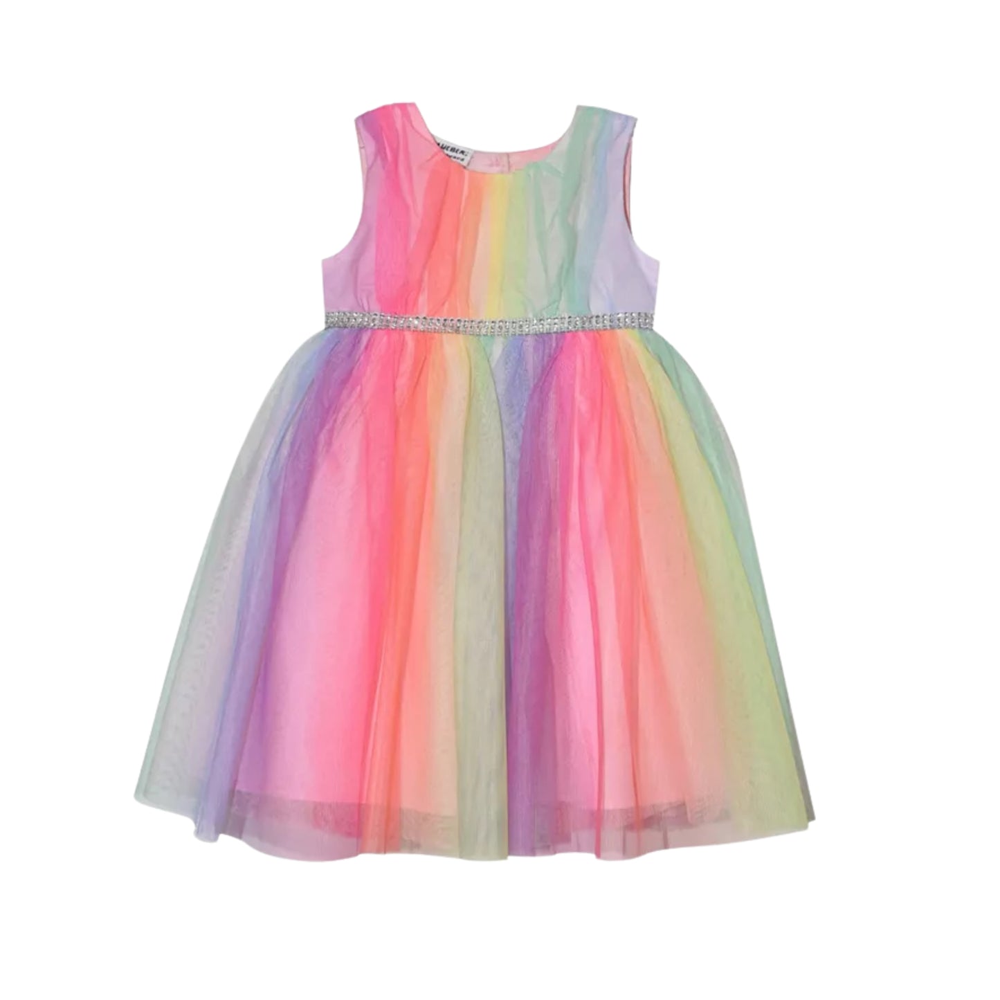 BLUEBERI BOULEVARD - KIDS - Rainbow Tulle Dress