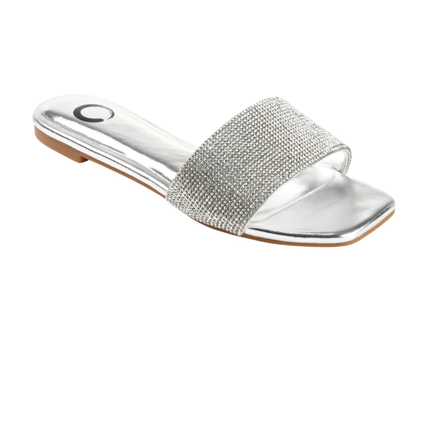 JOURNEE COLLECTION -  Beautiful Rhinestone Coverd Slippers