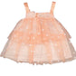BLUEBERI BOULEVARD - Baby -  Mesh Gingham Tiered Top