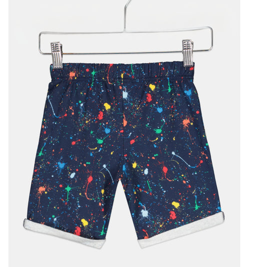 FIRST IMPRESSIONS - Baby - Splatter-Print Shorts