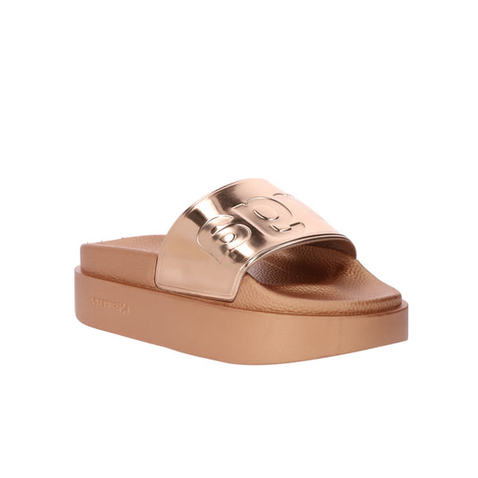 SUPERGA - Metallic Slip On Slide Slippers