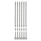 GRILL MEISTER - 6 PCS BBQ Grill Kabob Stainless Steel