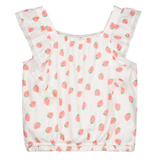 EPIC THREADS - KIDS - Strawberry Woven Top