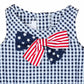 RARE EDITIONS Baby Girl RARE EDITIONS - Mixed Print Bubble with Bow One Piece