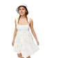 RARE EDITIONS Girls Dress L / White RARE EDITIONS - Kids - All Over Flowers Embroidery Sleeveless Sundress