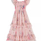 RARE EDITIONS Girls Dress L / Multi-Color RARE EDITIONS - KIDS - Printed Mesh Maxi Dress