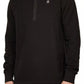 RAW Mens Tops M / Black RAW - Crew Neck Classic Fit Henley Sweatshirt