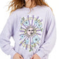 REBELLIOUS ONE Womens Tops REBELLIOUS ONE -  Celestial Positivity Sweatshirt