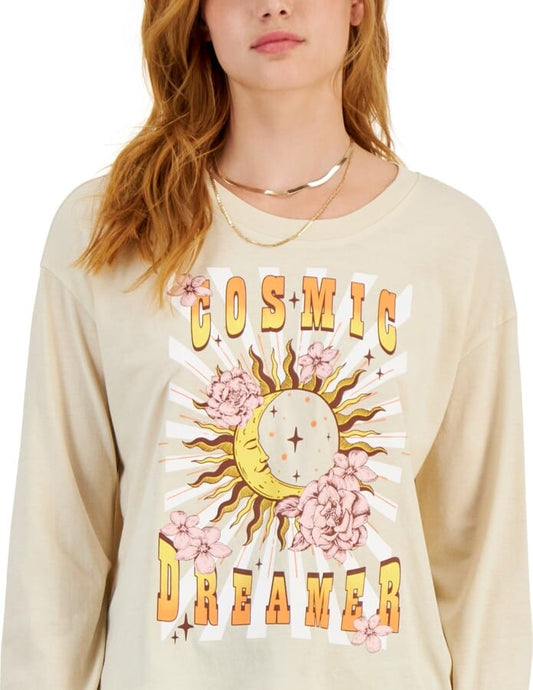 REBELLIOUS ONE Womens Tops REBELLIOUS ONE - Cosmic Dreamer Long-Sleeve T-Shirt