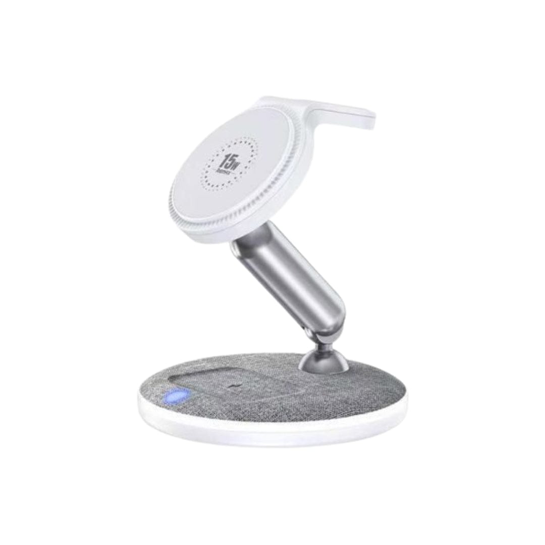 REMAX Electronic Accessories White REMAX - 3-in-1 Foldable Magnetic Wireless Charger