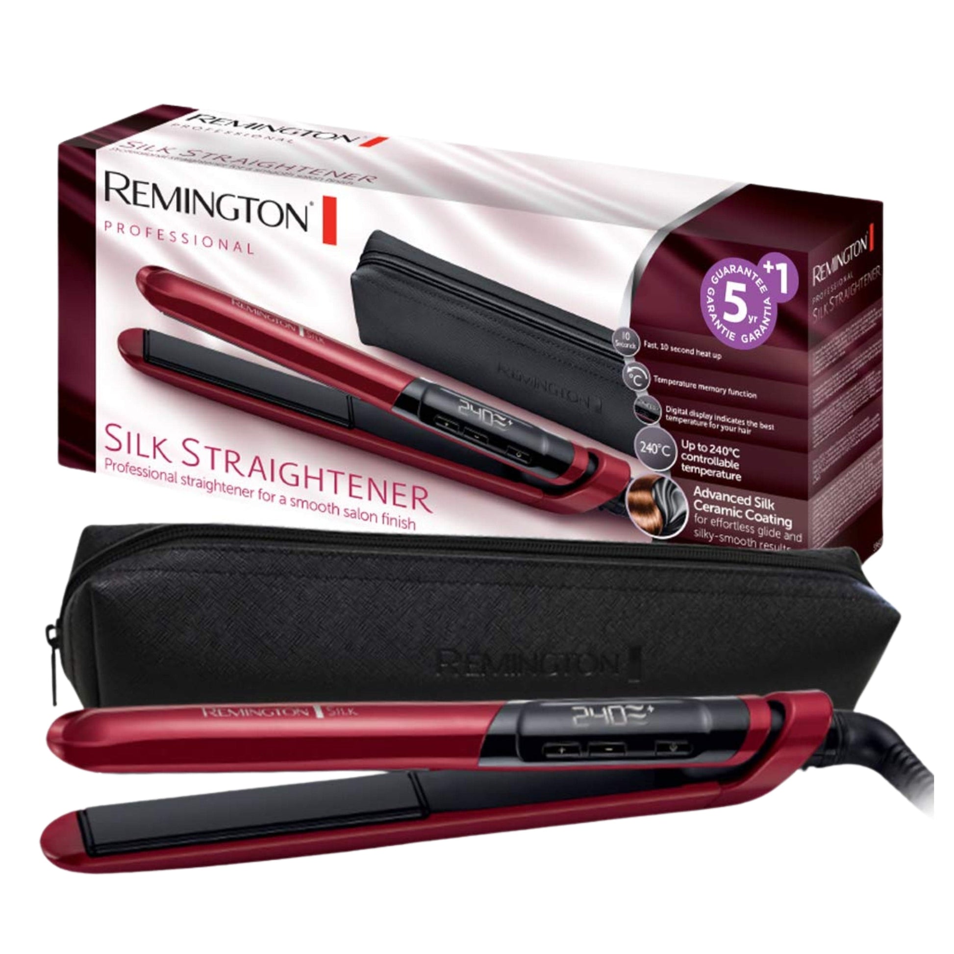 REMINGTON Hair Styling Tools REMINGTON - Silk Straightener with Advanced Silk Ceramic Coating