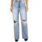 REWASH Womens Bottoms XS / Blue REWASH - Ripped Jeans