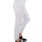 REWASH Womens Bottoms L / White REWASH  - The Mom High Rise Straight Jeans