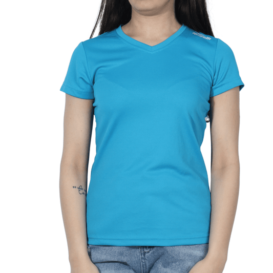 ROGELLI Womens sports XS / Blue ROGELLI - Solid comfortable t-shirt