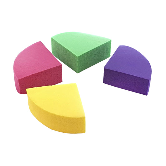 RUBY ROSE Beauty Tools RUBY ROSE - 4 In 1 Round Foundation Sponge