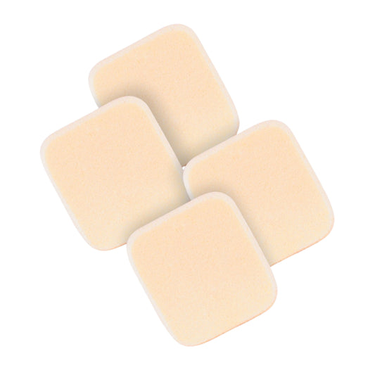 RUBY ROSE Beauty Tools RUBY ROSE - Rectangular Powder Sponge 4 Pcs