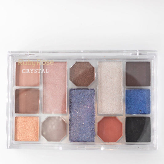 RUBY ROSE Makeup RUBY ROSE - Crystal Eyeshadow Palette 12 Shades