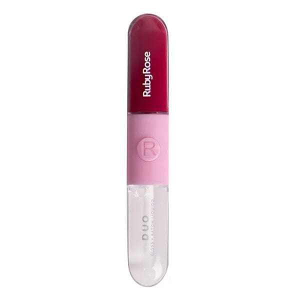 RUBY ROSE Makeup D03 RUBY ROSE - Duo Gloss+Batom Liquid